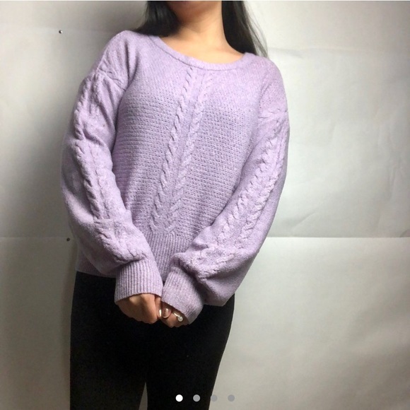 Lavender Sweater - Picture 1 of 4